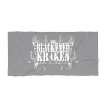 Load image into Gallery viewer, Blackened Kraken Beach Towel